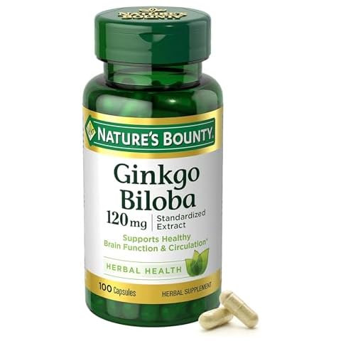 Nature's Bounty Ginkgo Biloba Capsules Cover