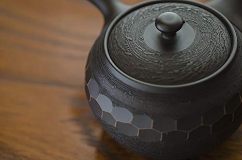 Amazon｜宝龍 常滑焼 急須 黒 420cc 帯網｜急須 オンライン通販