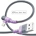 Apple MFi Certified 3Pack 3Color Lightning Cable iPhone Charger Nylon Braided USB Charging Cord for iPhone (3Color-6ft)