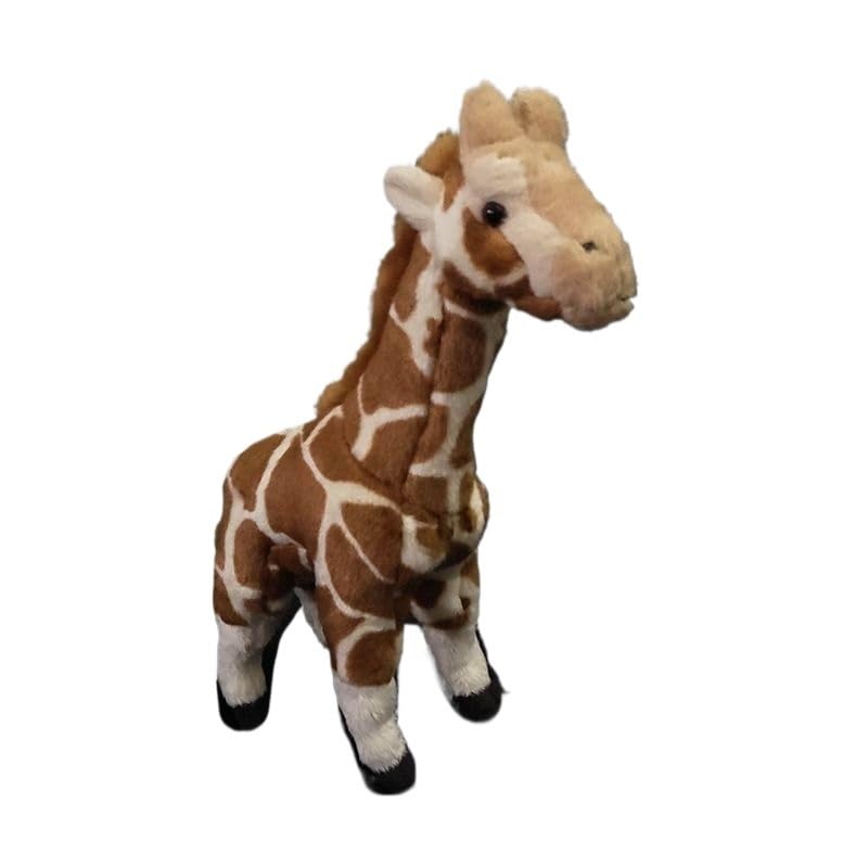 Peluche girafe réaliste haute qualité douce pour décoration de chambre