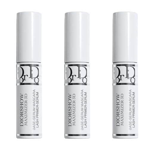 Dior Diorshow Maximizer 3D Triple Volume Plumping Lash Primer Travel Size (Pack of 3)