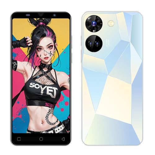 JtQtJ C20Pro Smartphone Barato, 5.0' Pantalla IPS, 16GB ROM 128GB Ampliable, Android 9.0, Dual SIM Dual Camera 3G/2G Móviles y Smartphones...