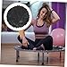 HONMEET Trampoline Mat for Jumping Black Jumping Mat Trampoline Accessory High Strength Thread Simple Installation