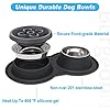 4-in-1 Dog Bowls Set