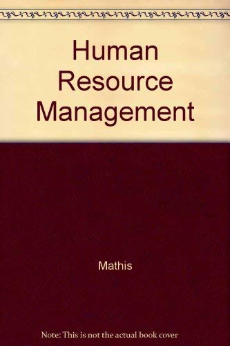 Human Resource Management 0538890053 Book Cover
