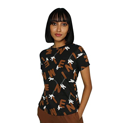 Image of Bewakoof Women's Cotton Regular Fit T-Shirt