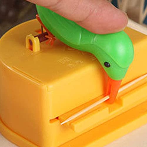 Cute woodpecker Toothpick Dispenser for Home Decoration Telescopic Automatic Bird Toothpick Dispenser Holder / Toothpick box - Thumbnail 5