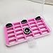 HONEYSEW Bobbin Case for Bernina New 7 and 8 Series Jumbo Bobbin Sewing Bobbin Storage Case and Saver Holds 25 Bobbins Box Organizer (Bernina 7 and 8 Series bobbins Box 1pc)