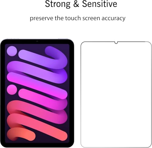 Image of VERTUS Premium Tempered Glass Screen Protector for iPad Mini 7 (2024), Mini 6 (2021) 8.3 inch