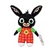 Giochi Preziosi 25 cm Circa, Personaggio Bing, con Orecchie Scrocchianti e Dettagli del Viso Ricamati, Morbido Peluche da Portare Sempre con Te, a Partire dai 0 Mesi, Multicolore, BNG01E03
