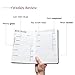 This Is My Era 90 Day Planner 2025 - Daily, Weekly, Hourly Work and Goal Productivity Planner - Undated, Leather Hard Cover, Black