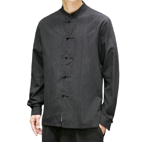 Chemise ample coton lin homme pour un confort thermique optimal en hiver