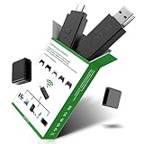 TJPD Pro Wireless Adapter for Xbox One X|S/Xbox Series X|S/Elite Series 2/PS5/PS4/Switch Controller - Play on PS4/Switch（Incompatible with Switch 2）/PC Windows11&10(2 Pics)