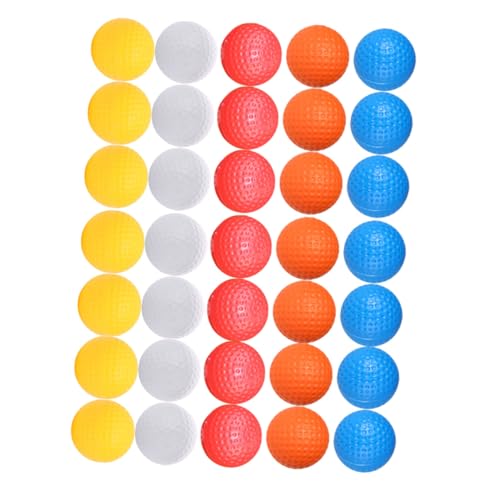 HOLIDYOYO 30個 室内練習用ゴルフボール 軽量トレーニングボール 室内向け練習補助具 技術向上用