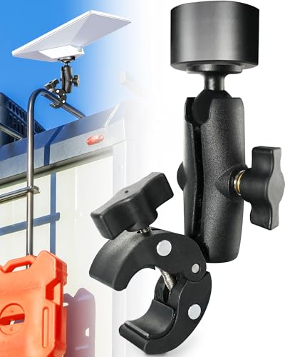Starlink Mini Mount (Heavy-Duty, Easy-to-Tighten) Ladder Pole Clamp for RV Camper Boat Guardrails | ORLN'K Enhanced Kit (3.54' (9cm))