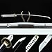Runoshi One piece Sword,1045 Steel,Roronoa Zoro Sword,Full Tang,41 inch,Real Katana,Japanese Samurai Sword (Meitou Wado Ichimonji)