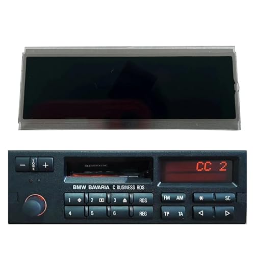 Pantalla LCD de reparación para radio de coche BMW E30 E34 2