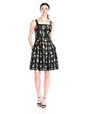 Gabby Skye Women's Multi Floral Printed A-line Dress