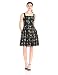Gabby Skye Women's Multi Floral Printed a-Line Dress