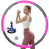 Aro de hula hoop 2021 para adultos. En comparación con el aro tradicional de hula hoop, este aro de 2021 para adultos está hecho de espuma gruesa y material seguro, la capa exterior de espuma suave puede proteger la cintura de lesiones durante el entrenamiento. Material de polipropileno, material respetuoso con el medio ambiente, no tóxico, núcleo robusto que garantiza una buena estabilidad del producto