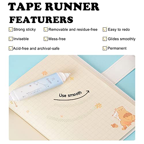 Ruban correcteur permanent et double face pour une correction instantanée - 3