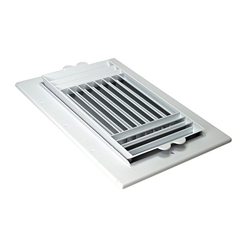 Deflecto Ceiling Register, 8" X 4" (Rgc841) #TOP2