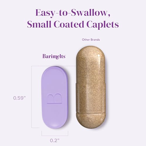 Image of BariMelts Hormonal Balance+ for GLP-1 Users and Bariatric Patients - DIM, NAC & Chasteberry Supports Hormone Balance for Women - 180 Smooth-Coated Caplets (3-Month Supply)