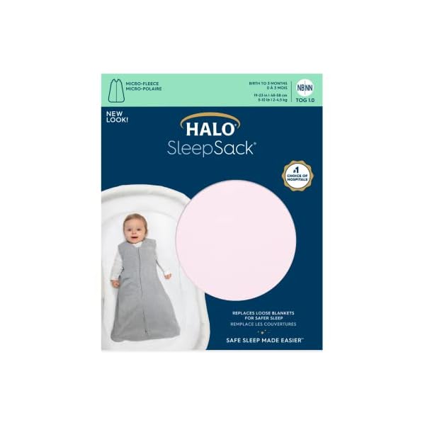 Halo Innovations Unisex Baby Sleepsack Fleece Schlafanzug (18–24 Monate) – Bild 4