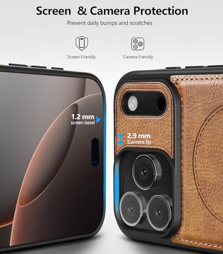 WTCASE Magnetic Leather Case