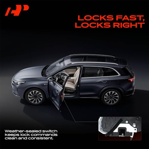 Image of A-Premium Rear Left Driver Side Door Lock Actuator Compatible with Nissan Rogue 2008-2015, Rogue Select 2014-2015