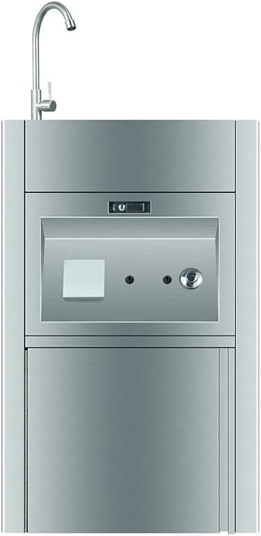 Kitchen Garbage Disposer Machine, Household Commercial Kitchen Sewer Automatic Kitchen Waste Food Waste Shredder, Commercial Portable Stainless Steel Food Waste Grinding System