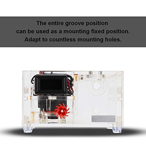 Pump/Reservoir Combo For Computer Water Cooling Systems,Water Tank Integrated Kit - Water Cooling Tank - Water Pump - Thermometer(Rgb Supported) #TOP4