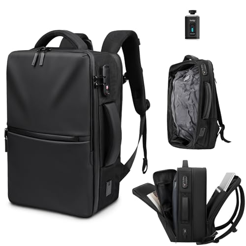 Zurligi Vacuum Travel Backpack with Mini Pump 30-60L Expandable Carry-on