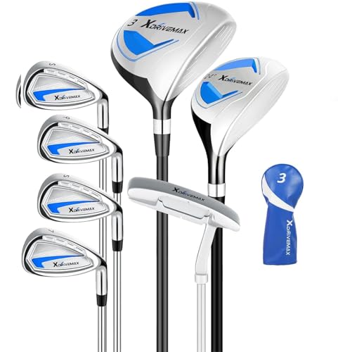 XDriveMax 7-Piece Men's Complete Golf Clubs Set (Clubs Only), Advanced
