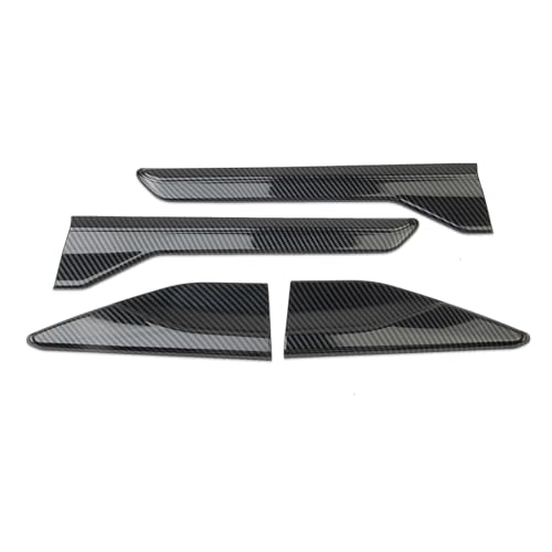 Image of Side Body Emblem Cover Trims Accessories for 2024-2026 KIA Sorento (Carbon Fiber Pattern)