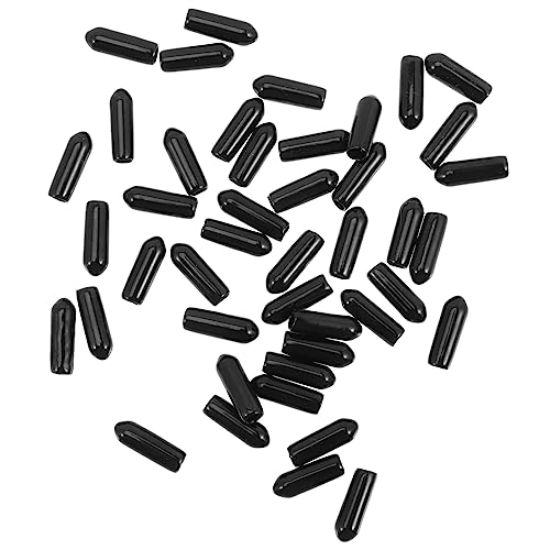 HOMOCONO 500pcs Hook Holder S Hooks Black Pegs Peg Hook Stoppers Pegboard Clip Peg Board Hook Pegboard Hook Locks Black Pegboard Peg Hooks Fasteners Pegboard Hook Secure Clips Plastic