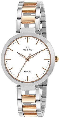 Maxima Stainless Steel Analog Off-White Dial Girl Watch-55811Bmlt, Silver Band (B08W3ZWCX8) Amazon Price History, Amazon Price Tracker