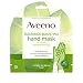 Aveeno Radiance Mask with Moisture Rich Soy, Moisturizing Hand Gloves to Replenish Dry Dull Skin, Paraben-Free, 2 Single-Use Gloves 1 ea