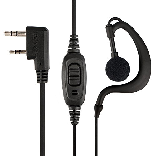 Écouteurs double broche avec micro type C pour Retevis RT22 et Baofeng BF-888S - Son bidirectionnel