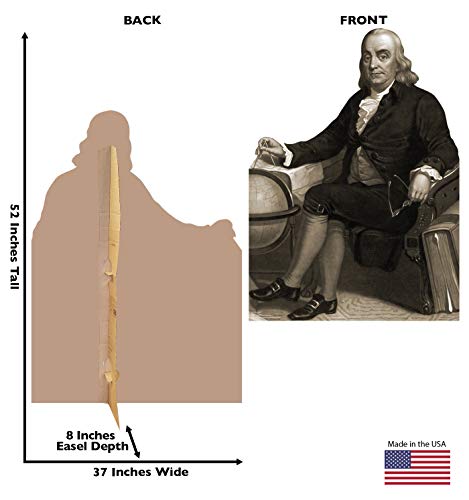 Image of Cardboard People Benjamin Franklin Life Size Cardboard Cutout Standup