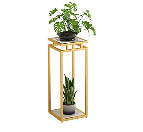 ESSBAG Pflanzenregal, Blumentopfständer Indoor Marmor Blumenständer...