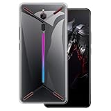 OAGELIM Hülle kompatibel mit ZTE Nubia Red Magic Mars RNG Hülle Stoßfeste TPU Weiche Flexible Schützende Handyhülle mit Kratzfestigkeit & Militärischer Fallschutz (Transparent)