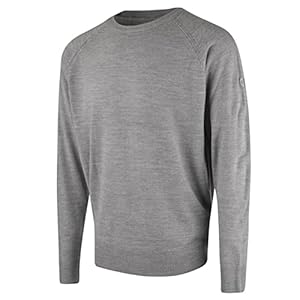 Island GREEN Mens Raglan Sleeve Crew Neck Knit Golf Sweater