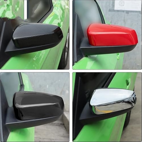Rétroviseur inversé Mustang masquage rayures coque ABS durable - 3