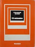  V1601 LIBRO I DOCUMENTI TERRIBILI L’8 SETTEMBRE DI MARIO CERVI DEL SETTEMBRE ...