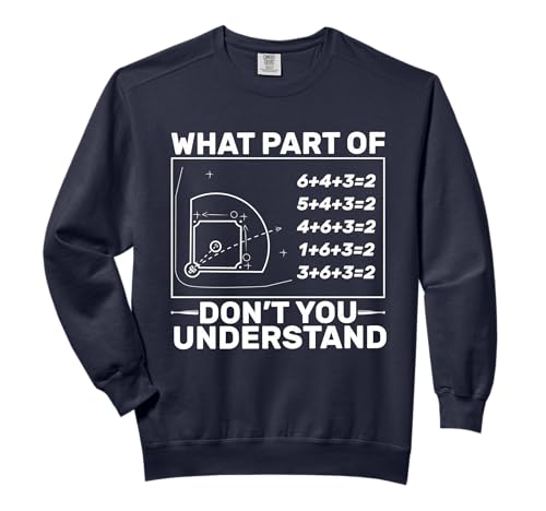 What Part Of Dont You Understand Funny Baseball Player Comfort