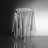 mesas veladores segunda mano Material: acrílico de 3 mm. Essey Illusion - Mesa (Alta), Transparente