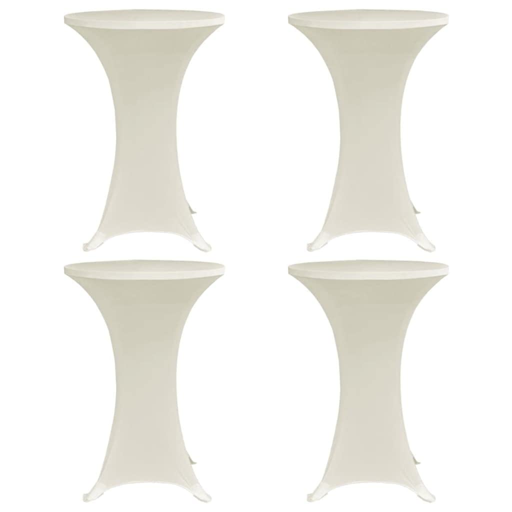 Funda elástica para mesa de pie antimanchas pack de 4 manteles ajustables XGWKCNV Decor