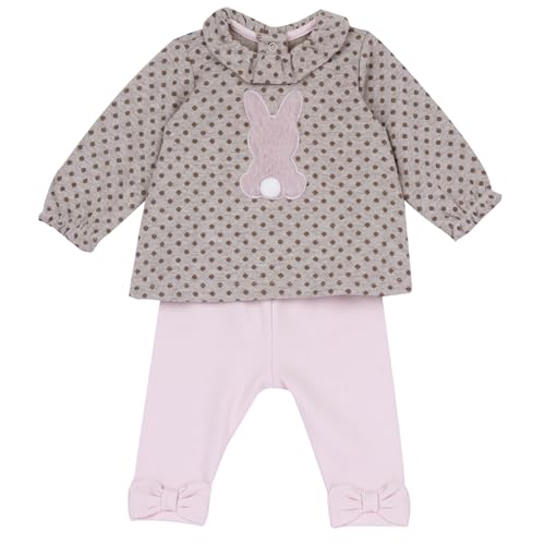 Chicco, Completo Neonata con Maglietta e Pantaloni, in Morbido Tessuto,