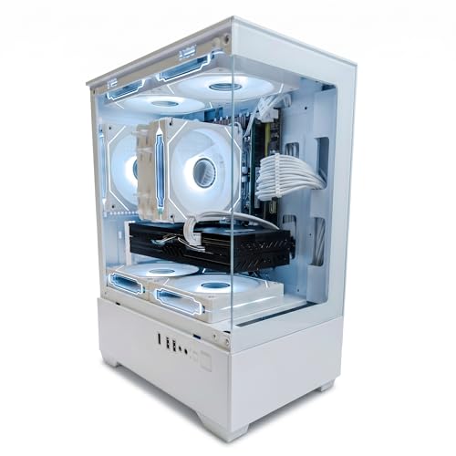 Genérico PC Gaming | Gráfica Dedicada 8GB (NO Integrada) | 144+ FPS | 6 Núcleos 12 Hilos | 16GB RAM | NVMe 512GB | RGB | Windows